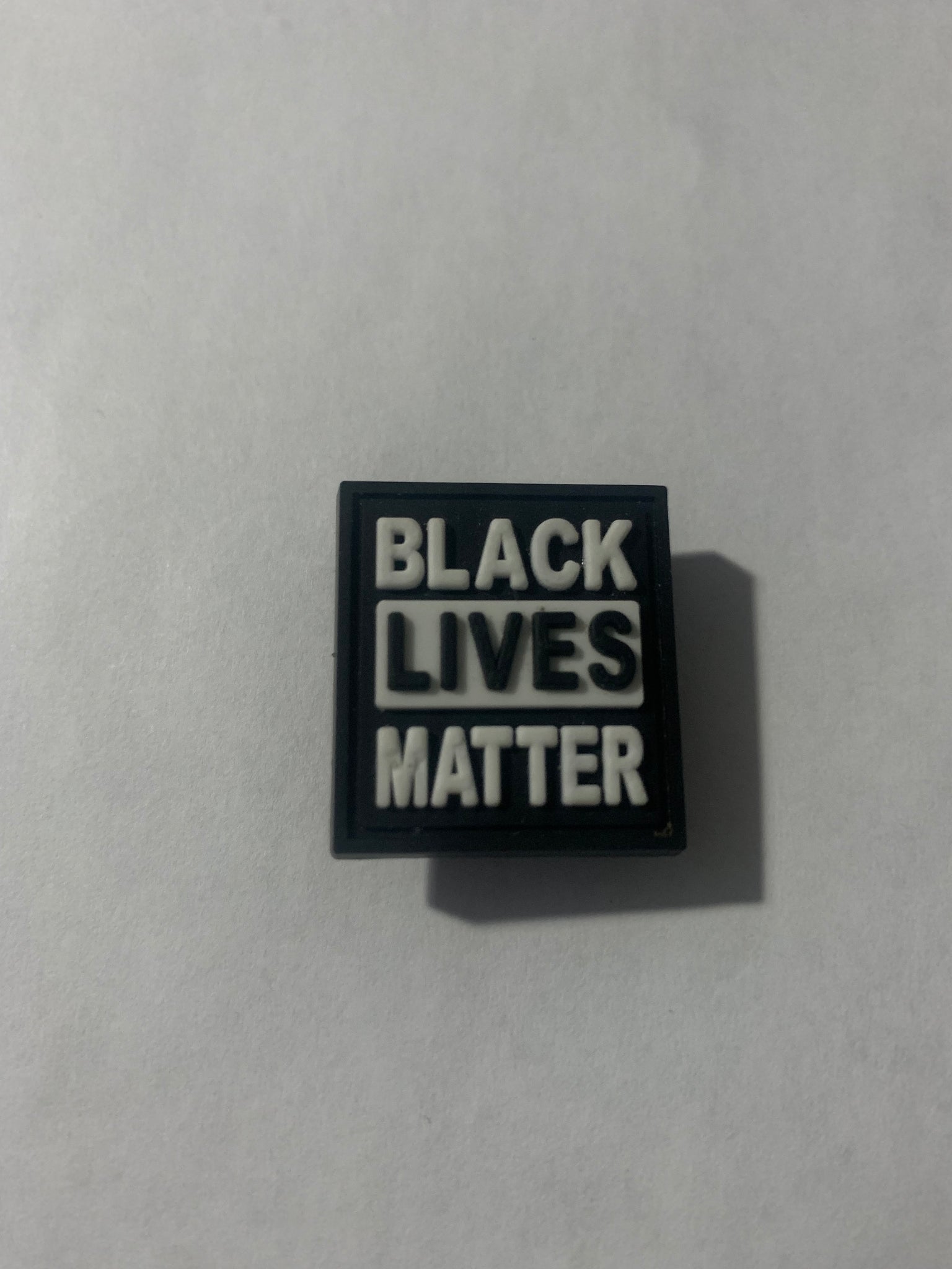 Black Lives Matter: B&W colour way (croc charm)