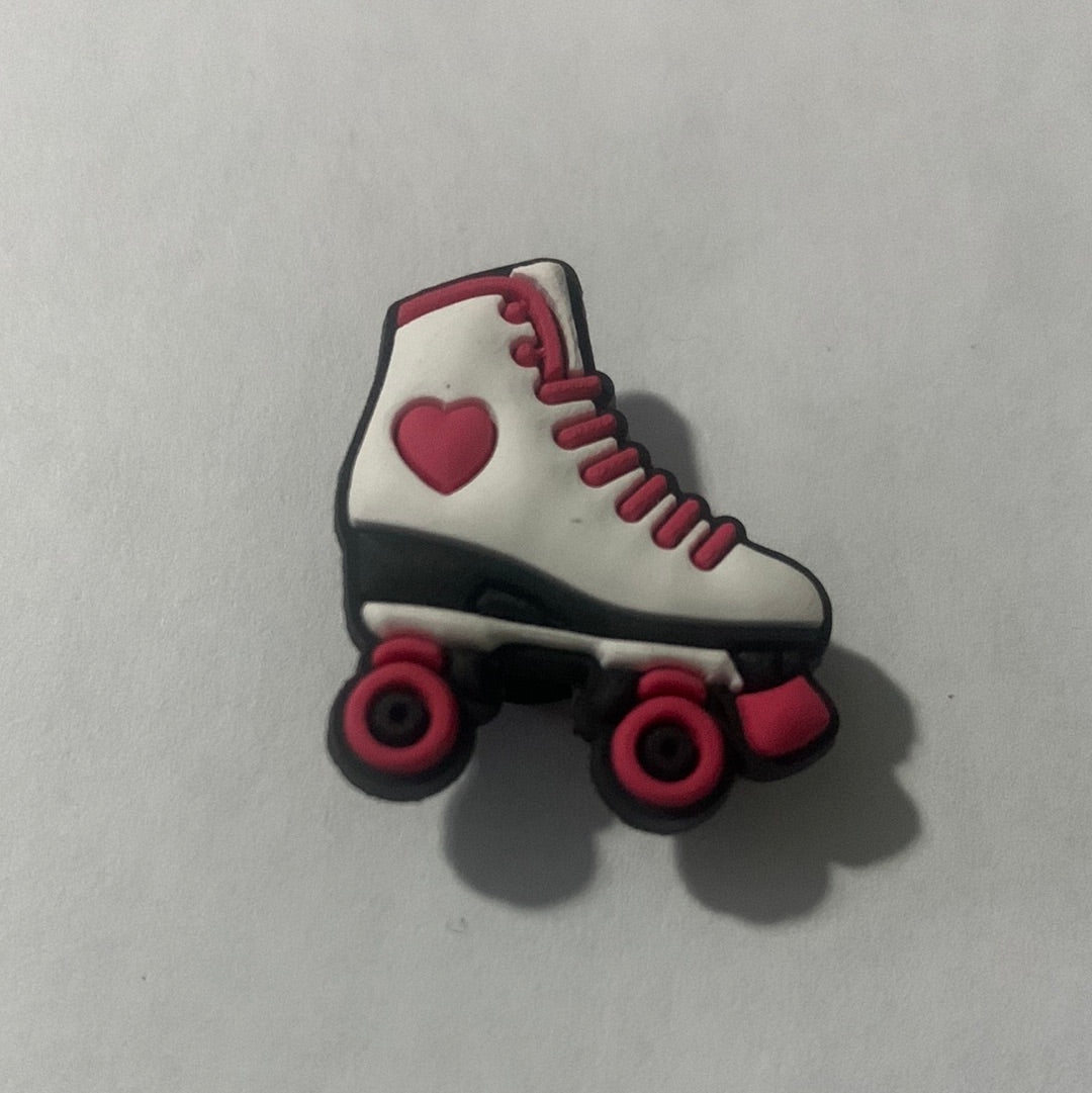 Roller skate croc charm