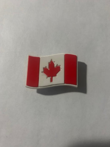 Canada Flag croc charm