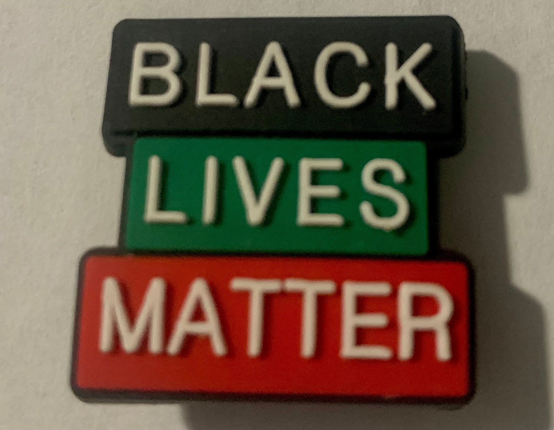Black Lives Matter: pan African colour way (croc charm)