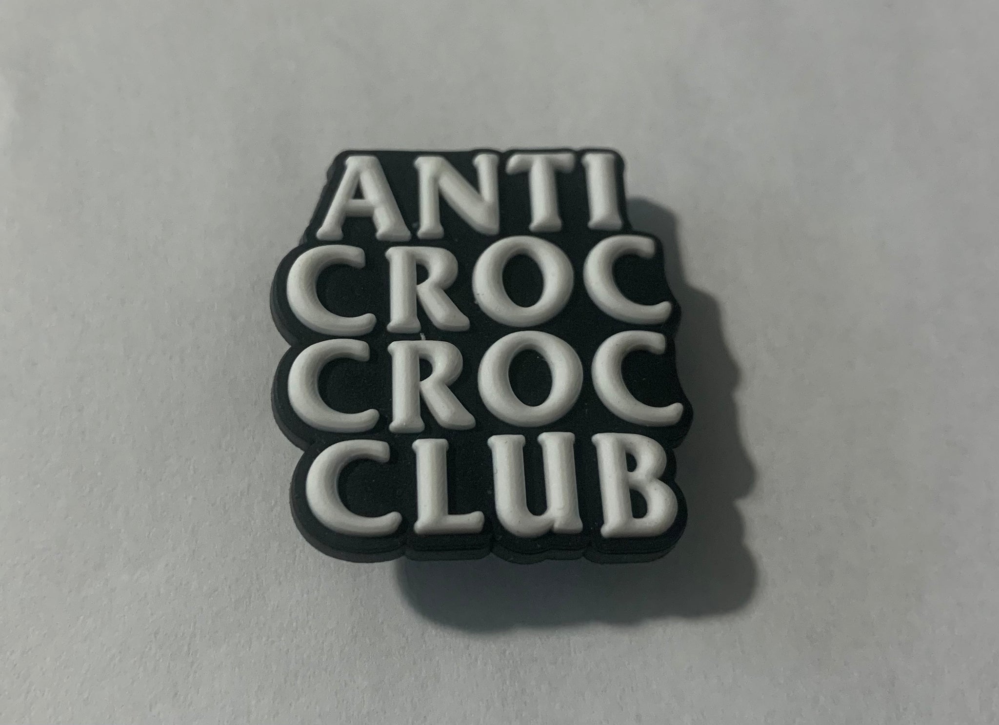 Anti-Croc Club croc charm