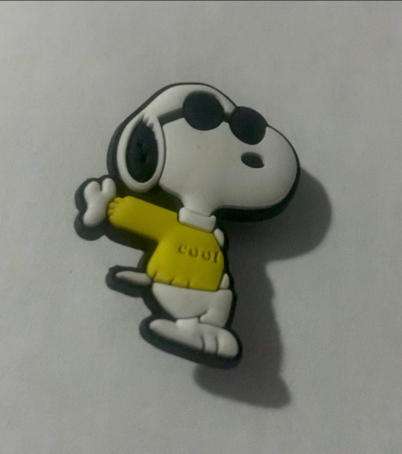 Snoopy croc charm