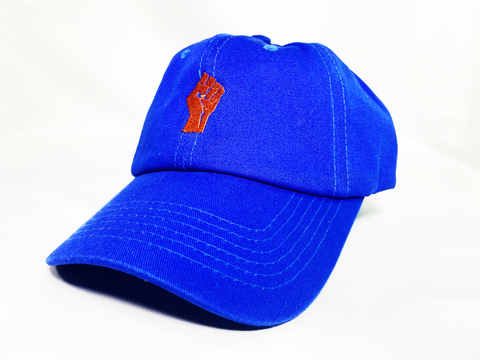 Power Fist Dad Hat - Blue