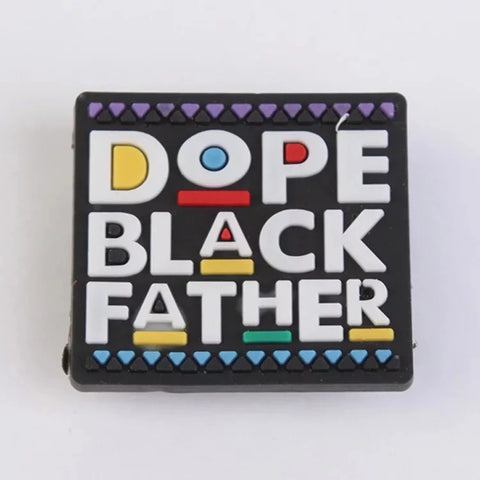 Dope Black Father (Croc Charm)